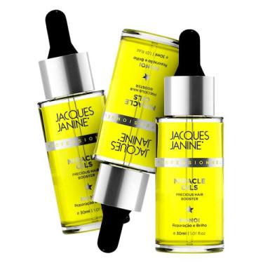 Imagem de Kit 03 Booster Miracle Oils Monoi Oil Jacques Janine 30ml