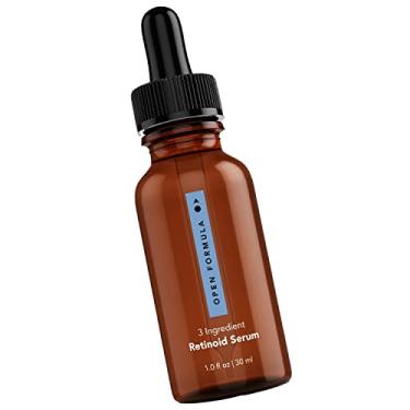 Imagem de Open Formula Sérum Retinoid 5% para linhas finas, manchas escuras e tom de pele irregular. Obtenha os benefícios do retinol sem irritação. Hidratante facial e ocular antienvelhecimento e antirrugas