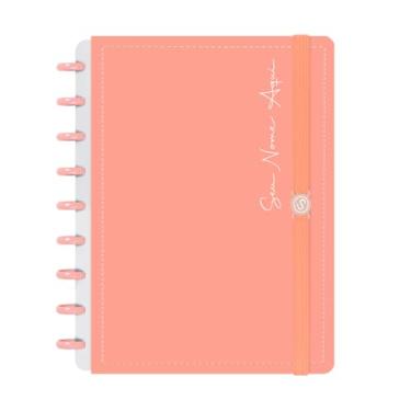 Imagem de Caderno de Disco Inteligente Personalizado Iscool M Solid Colors Pêssego