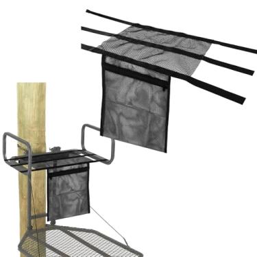 Imagem de Universal Substituição Assento Plataforma Árvore com Bolsa, Ajustável Nylon Cojim Assento Caça Leve Acessórios para Caça para Plataformas Escalada e Escadas