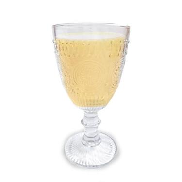Imagem de Jogo 6 Taças Vidro 300ml Aubusson Transparente Para Drinks Bebidas Vin