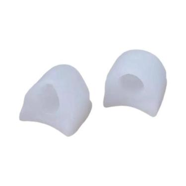Imagem de Separador De Dedos De Silicone Confortável Corretor SEBS Cuidados Com 