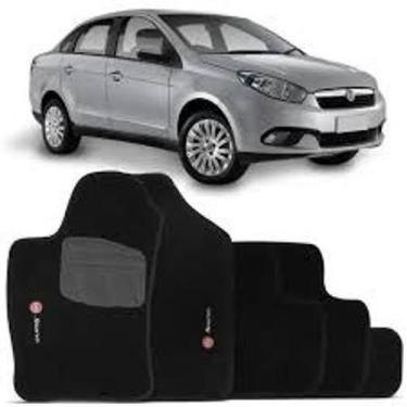 Imagem de Tapete Carpete Grand Siena Base Pinado - Scar Automotive