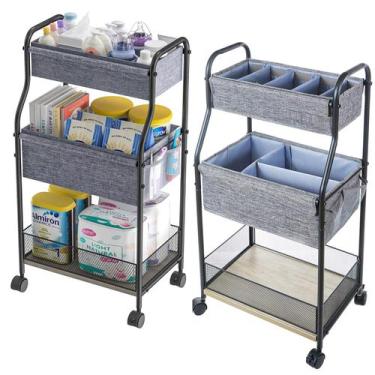 Imagem de Organizador de fraldas para bebês e carrinho de armazenamento Cidaziya