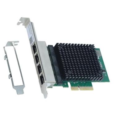 Imagem de PLACA DE REDE 2.5G QUAD PORT RJ45 PCI-E X4 CHIPSET INTEL PCYES LC2500-IT4P