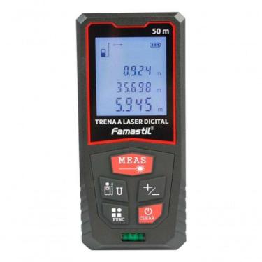 Imagem de Trena Laser Digital 50m Com Cordão Famastil