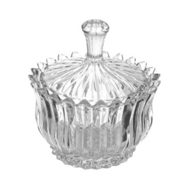 Imagem de Baleiro Em Vidro Transparente 900Ml - Casambiente Bomb014
