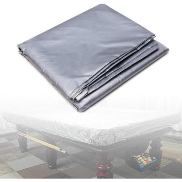Imagem de Capa De Mesa De Bilhar/Sinuca, Capa De Poeira De Mesa De Bilhar Espessada, Proteção Total à Prova D'água De Pvc, Capa De Proteção Contra Poeira Forte E Durável Para Mesa, 12ft
