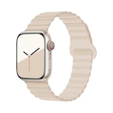 Imagem de Pulseira Magnética De Silicone Unissex Para Apple Watch 38/40/41mm 42/