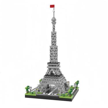 Imagem de 13inch Mini Craft Iconic French Splendour with Paris Eiffel Tower Micro Mini Building Blocks Toys: Engaging Adult Crafts