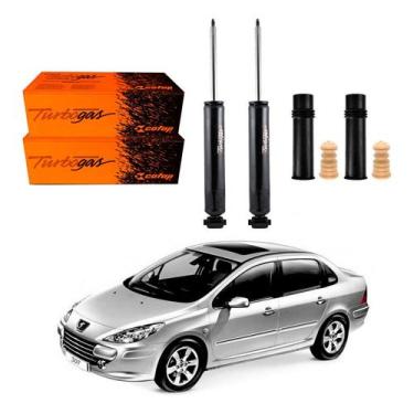 Imagem de Kit Amortecedor Traseiro 307 Sedan 1.6 2.0 2007 A 2012 - Cofap