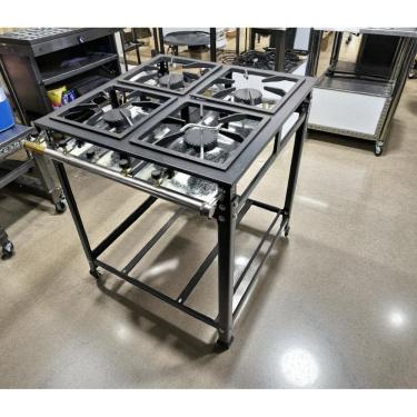 Imagem de Fogão Industrial 4 Bocas 40x40 AP P8 Leona