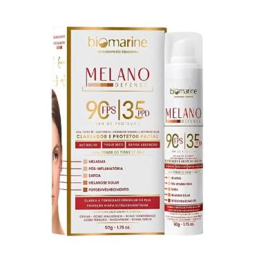 Imagem de Melano Defense Clareador Protetor Fps90 Biomarine 50g