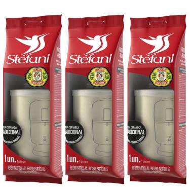 Imagem de Kit 3 Velas Para Filtro Barro Tradicional Stéfani São João 