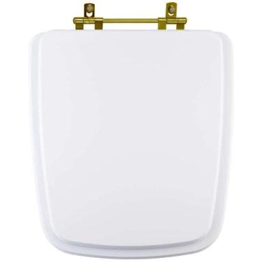 Imagem de Tampa de Vaso Laqueado Suite Branco para bacia Incepa com Ferragem Dou
