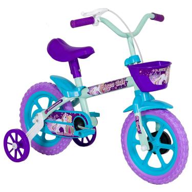Imagem de TK3 Track Bicicleta Infantil Aro 12 Arco-Íris Menta e Azul