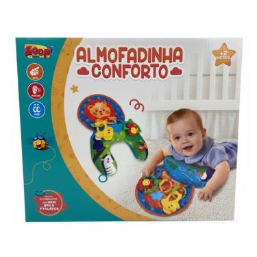 Imagem de Almofadinha de Atividades Bebê Conforto Leão - ZOOP TOYS