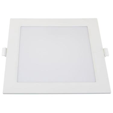 Imagem de Painel Led Super Eco Embutir Quadrado 18 Watts Bivolt 6500K - 02902 - OUROLUX