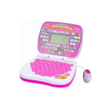 Imagem de Mini laptop interativo genérico PINK espanhol - inglês - Lightbek Offi