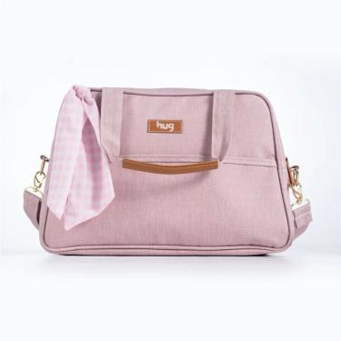 Imagem de Bolsa Maternidade Média Mescla Rosa - Hug