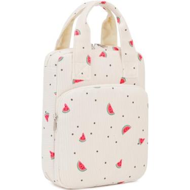 Imagem de Capa bíblica, estojo de transporte, bolsa de igreja, proteção bíblica com alça e zíper, presente cristão para mulheres, meninas e meninos, 9. Margarida gerbera, 7.9 x 10.5 x 2.2 inches