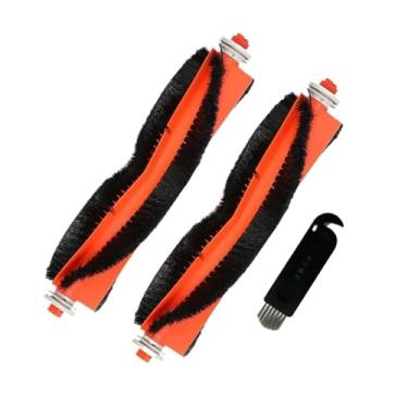 Imagem de Main/Side Brush Hepa Filter Mop Cloths Main Brush Cover Compatible With XiaoMi Mijia Robot Vacuum-Mop Pro / 2 Pro / MJSTS1 Spare Parts(Army green)