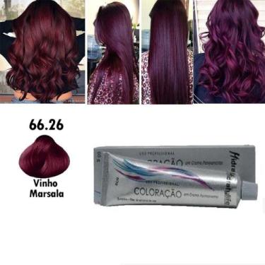 Imagem de Coloração 66.26 Tinta Vinho Marsala Mairibel / Hidratycollor 60g - Tin