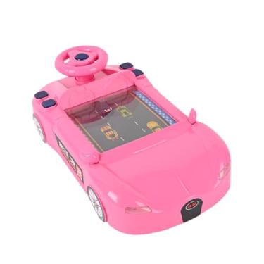 Imagem de menolana Volante de carro brinquedo simulado brinquedo educacional interativo aprendizagem jogo de condução de carro para crianças meninas meninos presente, Rosa