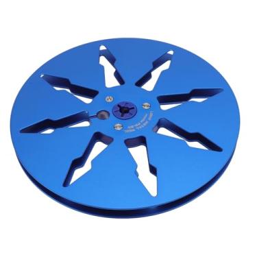 Imagem de Generic Carretel de Fita de Som Preciso de 1/4 7 Polegadas para Substituição Ideal de Liga de Alumínio Revox para NAGRA, Studer Revox, Peças de Máquinas de Carretel Aberto (Azul)