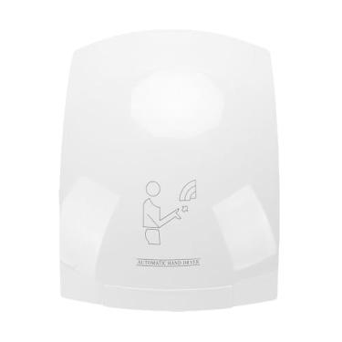 Imagem de Luocute Secador de Mãos Elétrico, Limpador de Ar Compacto Automático de Alta Velocidade Com Detecção Inteligente Com Potência de 1200 W para Banheiro de Escritório Doméstico Comercial (Plugue UE