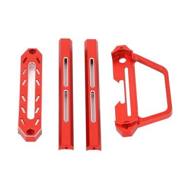 Imagem de RiToEasysports Suporte de Controle Remoto, Suporte Protetor de Tela de Transmissor de Carro RC de Liga de Alumínio para Noble NB4 Lite (vermelho)