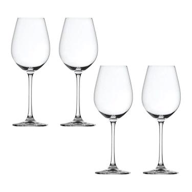 Imagem de Conjunto De 4 Taças Para Vinho Branco Em Vidro Cristalino Salute Spiegelau