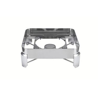 Imagem de Suporte Para Rechaud Tramontina Banho Maria Gn 2-3 Em Aço Inox Com Fogareiro Tramontina