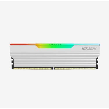 Imagem de Memória RAM DDR4 Hiksemi Future RGB Branco 3200MT/s CL18 16GB HSC416U32F4 16G