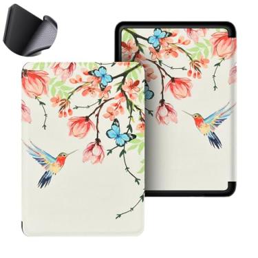 Imagem de Yzlvigrous Capa para Kindle Paperwhite 12th/Coloroft Signature Edition 1ª Geração 2024, Tampa Traseira de TPU Macia de 7 Polegadas com Sono/despertar Automático, Modelo: SA569P/SA568B/SA59CP