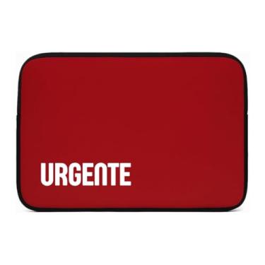 Imagem de Organizador de Documentos Profissional por Departamento | Pasta Executiva com Zíper | Proteção para Laptop e Documentos A4 | Ideal para Escritório (Urgente (Vermelho))