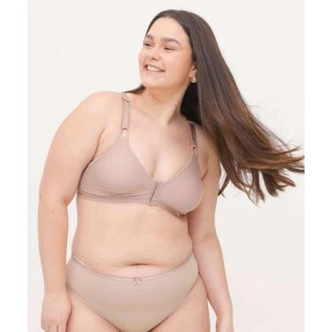 Imagem de Sutiã Redutor Olimpo Control Alta Compressão DeMillus-10181, Bege, 46