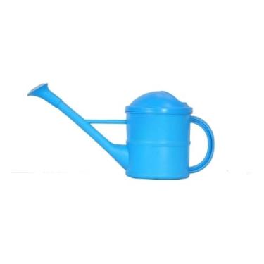 Imagem de Gotejador para plantas Regador de plantas decorativo plástico 1,5L jardim jardinagem horta bico fino chuveiro(Azul-celeste)