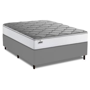 Imagem de Cama Box Casal Real Max Force Softgel 138x188x65cm - Suporta até 200 kg por Pessoa