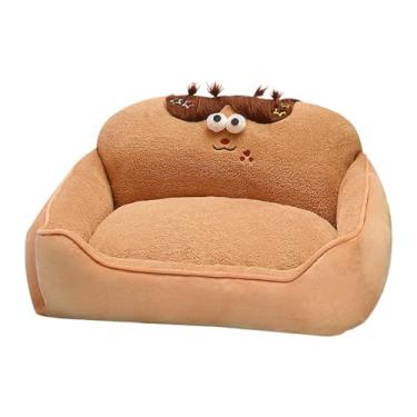 Imagem de WeiLaiKeQi Cama para cachorro, tapete para dormir para animais de estimação, fundo antiderrapante, canil aconchegante, cama para gatinhos, sofá-cama para cães,