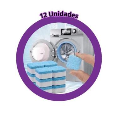 Imagem de Kit Pastilhas Efervescentes Para Limpeza de Máquina de Lavar Roupas Re
