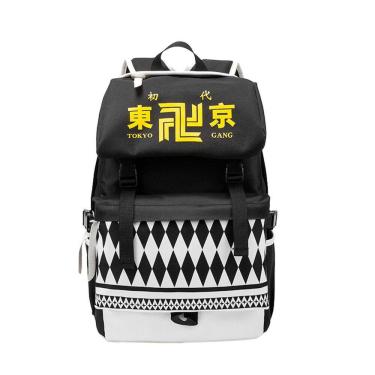 Imagem de Mochila Tokyo Mikey Kids School com impressão 3D em PU 32x18x45cm