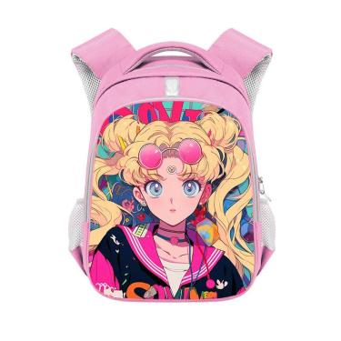 Imagem de Mochila Sailors Moons Tsukinos Usagis Cartoon Kids School