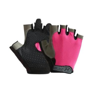 Imagem de Luvas De Academia Sem Dedos Para Homens E Mulheres, Antiderrapantes, R