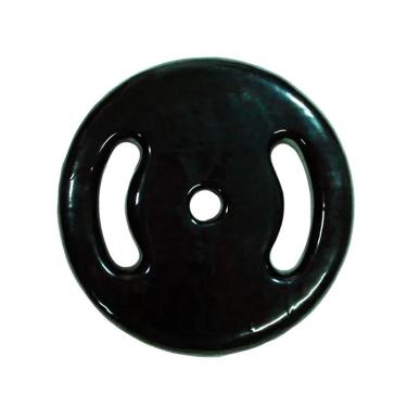 Imagem de Anilha Emborrachada 1kg Athletic Vazada Em Ferro Fundido Sport Ø31 Un-Unissex