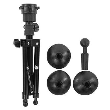 Imagem de Cuofyunl peruca suporte manequim tripé cabeleireiro molde falso suporte preto