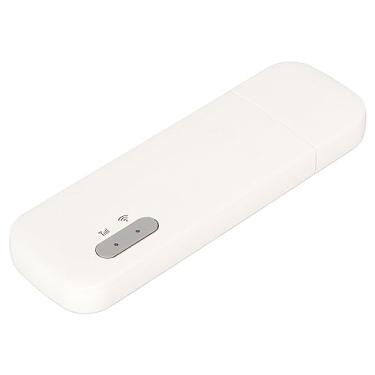 Imagem de LiebeWH Roteador WiFi USB 4G LTE, Ponto de Acesso Portátil para Viagens Móveis, Suporta 10 Dispositivos, Configuração Fácil Com Slot para Cartão SIM, Ideal para Usuários de Tablets e Laptops