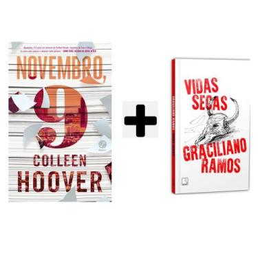 Imagem de Kit Livros Romance, Novembro, 9 - Colleen Hoover + Vidas secas, Edição