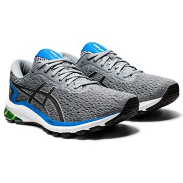 Imagem de ASICS Tênis de corrida masculino GT-1000 9, Folha de pedra/preto, 39