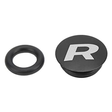 Imagem de Capa antipoeira de liga de alumínio, oca integrada, leve, fácil instalação, para pedaleira oca de 22-25 mm